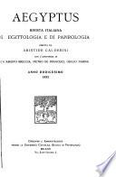 Aegyptus