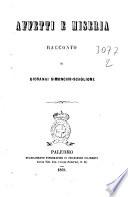 Affetti e miseria racconto di Giovanni Simoncini-Scaglione