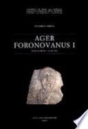 Ager Foronovanus I