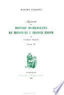 Aggiunte al Dizionario bio-bibliografico dei bibliotecari e bibliofili italiani, di Carlo Frati
