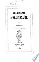 Agl'insorti polacchi canzone di Mario Pratesi
