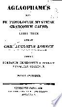 Aglaophamus; sive