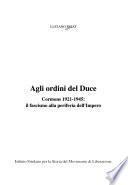 Agli ordini del duce