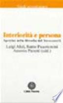 Agostino nella filosofia del Novecento: Interiorità e persona