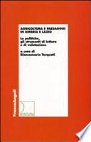 Agricoltura e paesaggio in Umbria e Lazio