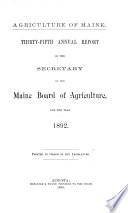 Agriculture of Maine