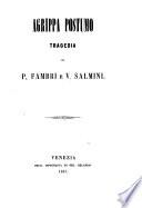 Agrippa Postumo, tragedia