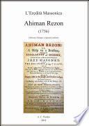 Ahiman Rezon (1756)
