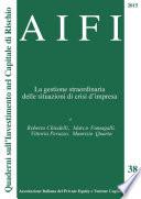AIFI 38. La gestione straordinaria delle situazioni di crisi d'impresa