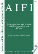 AIFI 42/2017. Gli investimenti dei fondi di private equity internazionali e il ruolo dell’Italia