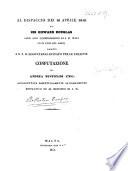 Al Dispaccio dei 10 Aprile 1840 da Sir Howard Douglas, Lord Alto Commissionario di S. M. negli Stati Uniti del Ionio, indiritto a S. S. il Secretario di Stato per le Colonie, Confutazione di A. Mustozidi, assoggettata rispettosamente al Parlamento Britannico, ed al Ministro di S. M.