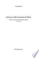 Al lavoro nella Germania di Hitler