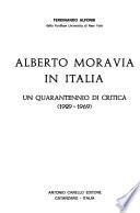 Alberto Moravia in Italia