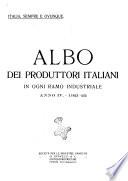 Albo dei produttori italiani in ogni ramo industriale
