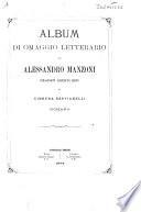 Album di omaggio letterario ad Alessandro Manzoni