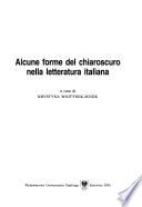Alcune forme del chiaroscuro nella letteratura italiana