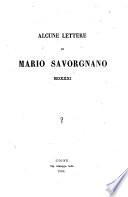 Alcune lettere 1531 (ed. Fabio Beretta.)