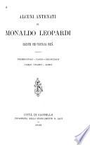 Alcuni antenati di Monaldo Leopardi illustri per cristiana pietà