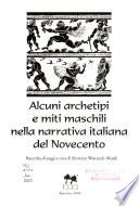 Alcuni archetipi e miti maschili nella narrativa italiana del Novecento