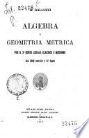 Algebra e geometria metrica