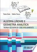 Algebra Lineare e Geometria Analitica