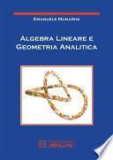 Algebra Lineare e geometria analitica