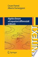 Algebra lineare ed equazioni differenziali ordinarie