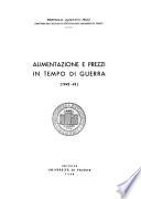 Alimentazione e prezzi in tempo di guerra, 1942-43