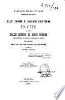 Alle donne e giovanni cristiane invito a un dolce riposo di dieci giorni per ristorare le forze e letiziare lo spirito