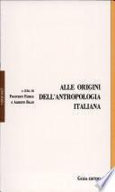 Alle origini dell'antropologia italiana
