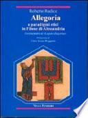 Allegoria e paradigmi etici in Filone d'Alessandria