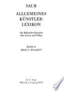 Allgemeines Künstlerlexikon