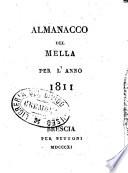 Almanacco del Mella per l'anno 1811