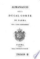 Almanacco della ducal corte di Parma