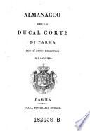Almanacco della ducal corte di Parma
