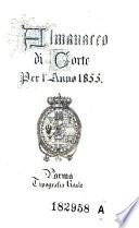 Almanacco della ducal corte di Parma