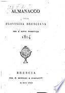 Almanacco Della Provincia Bresciana