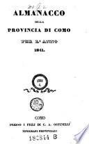 Almanacco Della Provincia Di Como