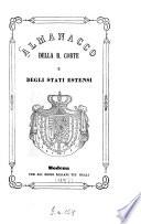 Almanacco della R. Corte e degli stati estensi