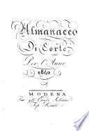 Almanacco della R. Corte e degli stati estensi