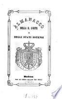 Almanacco della R. Corte e degli stati estensi
