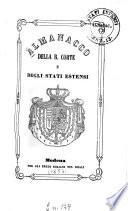 Almanacco della R. Corte e degli stati estensi