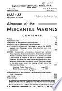 Almanacco delle marine mercantili