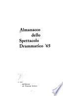 Almanacco dello spettacolo drammatico