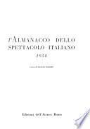 Almanacco dello spettacolo italiano