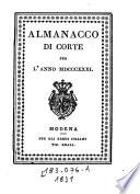 Almanacco di corte