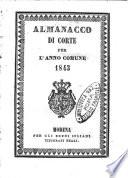 Almanacco di corte
