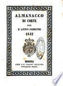Almanacco di corte