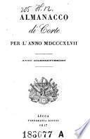 Almanacco di corte