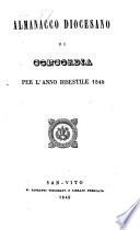 Almanacco diocesano di Concordia